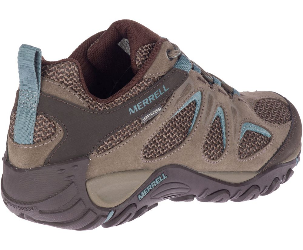 Buty Trekkingowe Merrell Damskie Brązowe - Yokota 2 Waterproof - 623104-THF